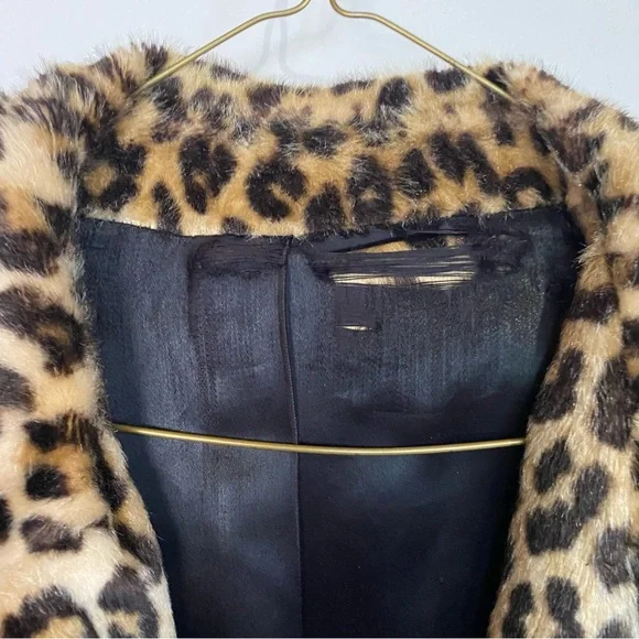 Vintage Leopard Print Trench Coat - Picture 10 of 13